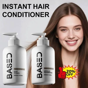 Balsamo Leave-In 200ml,controllo istantaneo dell'effetto crespo,idrata e nutre i capelli nuovo - Foto 1 di 12