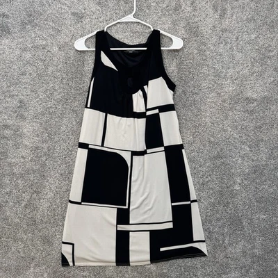 Vestido R&M Richards Petite 12 Vintage Y2K Retro Mod Años 60 Colorblock Oficina Fiesta Foto 1 de 4