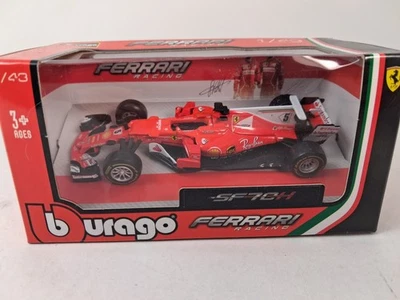 BBurago Burago Ferrari SF70-H #5 Sebastian Vettel 2017 1/43 18-36800 - Immagine 1 di 3