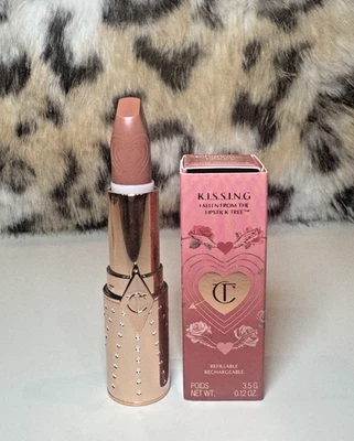 Charlotte Tilbury Satin Shine Lipstick in Nude Romance | New in Box | $38 Retail - Image 1 of 4