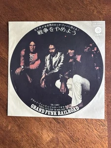 Grand Funk Railroad 7" Japan People Let's stop the war RED WAX VINYL - Picture 1 of 4