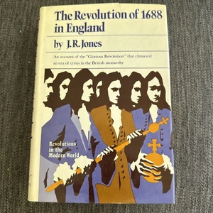 The Revolution of 1688 in England J. R. Jones HC VG/G - Imagen 1 de 5