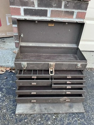 Kennedy 520 Machinist Tool Box 7 Drawer No Key Tool Industrial - Image 1 of 4