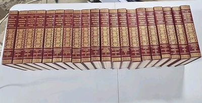 ✅The American Peoples Encyclopedia Complete Set/Lot Of 20 Books 1956 Good Cond - Image 1 of 4