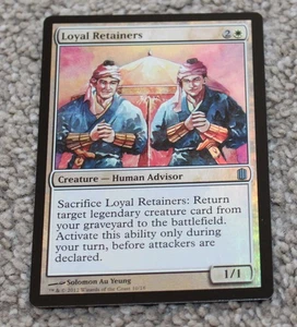 MTG Loyal Retainers - Foil, Heavy Play, English Commander's Arsenal (Foil) - Picture 1 of 1