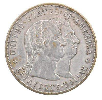 1900 Lafayette Silver Dollar *0970 - Image 1 of 3