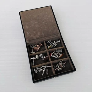 Vintage And Modern Cuff Links Bundle Lot X12 Sets - Dog & Bone, Airplane, Etc - Picture 1 of 7