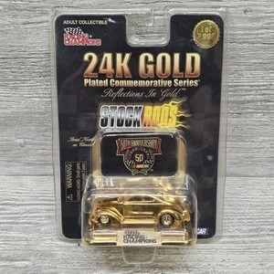 Racing Champions 24K Gold Stock Rods Jerry Nadeau #13 Firstplus 1932 Ford Coupe - Picture 1 of 8