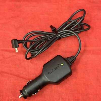 Cargador de coche Garmin 320-00239-40 OEM cable de alimentación mini-USB WS-080-19 funciona Foto 1 de 4