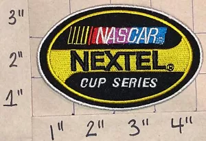 1 NASCAR NEXTEL CUP RACING WEISSES WAPPEN EMBLEM PATCH - Bild 1 von 1