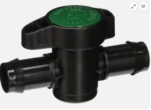 3/4" Ball Valve Two Little Fishes TLF Plastic ATL5455W Pond/Aquarium Water Flow - Picture 1 of 1