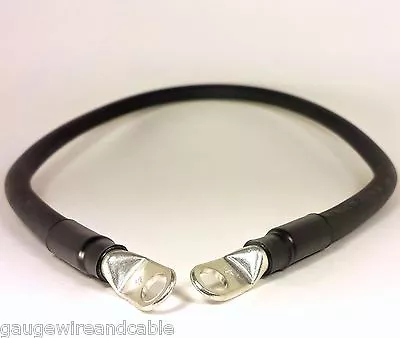 Cable de batería de cobre calibre 4 AWG grado marino estañado - barco, automóvil, camión, autocaravana, solar Foto 1 de 3