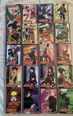 Rare Naruto DVD Set 1-20 Manga Ninja Japanese Release 2003 English Subtitles - Image 1 of 4