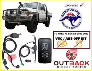 VSC / ABS / TRACTION CONTROL OFF to suit Toyota 79 series Landcruiser 2016-2022