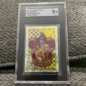 2001 Panini Harry Potter Philosophers Stone Gold Stickers Gryffindor #97 SGC 9 - Picture 1 of 2