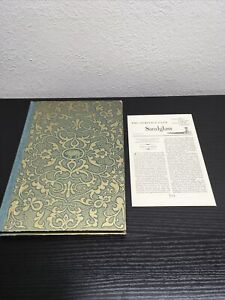 The Essays of Sir Francis Bacon Heritage Press 1944 Sandglas-Einsatz