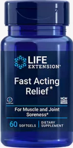 Life Extension FAST ACTING Relief 60 SGels (EXP. 08/2025) - Picture 1 of 2