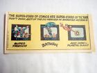 1979 publicité couleur Super Friends, Batman, Shazam, Plastic Man dessins animés émissions de télévision