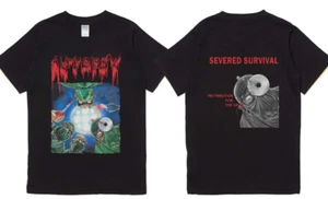 Autopsy Band T-Shirt – “Severed Survival / Retribution for the Dead” Heavyweight - Picture 1 of 1