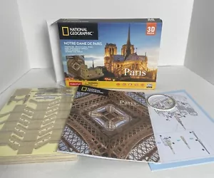National Geographic Notre-Dame De Paris 3D Puzzle - Picture 1 of 6