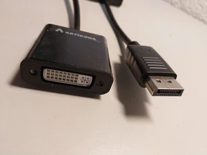 Adapter DP DisplayPort Stecker Auf DVI Buchse - Bild 1 von 3