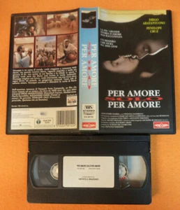 *VHS*film PER AMORE SOLO PER AMORE Penelope Cruz Diego Abatantuono (F231) - Foto 1 di 1
