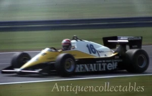35 mm Slide Renault Alain Prost F1 Motor Racing Silverstone? 1980er Jahre OOAK 109 - Bild 1 von 1