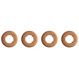 Arandelas de cobre inyector diésel originales Bosch DS4 / DS4 Crossback 1.6 BlueHDi x 4 - Imagen 1 de 1