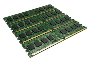4GB 4 X 1GB Dell Precision Workstation 380 Memory DDR2 PC2-6400 800Mhz NON-ECC - Picture 1 of 1