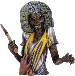 Nemesis Now Officially Licensed Iron Maiden Killers Bust Box Small Yellow, 16.