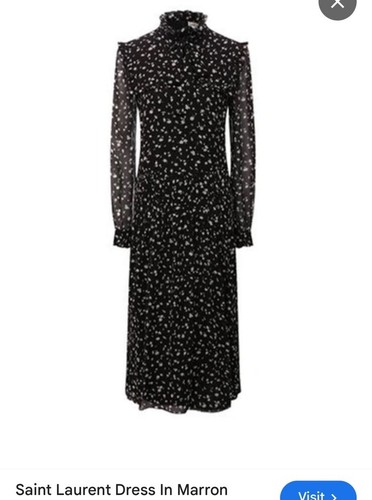 SAINT LAURENT (YSL) Saint Laurent Marron Fonce gesso nuovo taglia F36