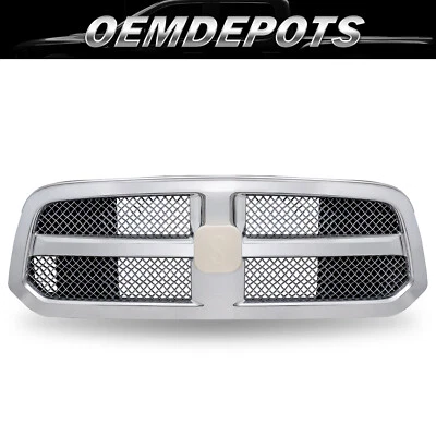 Grille Honeycomb For 2013 2014 2015 2016 2017 2018 Dodge Ram 1500 Style New Foto 1 de 4