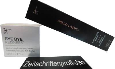 it Cosmetics Bye Bye Redness Rosazea Pflege 11ml+Mascara schwarz 9,9ml - Bild 1 von 4