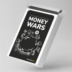 Money Wars (eng) Cardgame, Gift, Fun, Money, Quiz, Cards Crypto - Bild 1 von 5