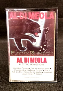 AL DI MEOLA ELECTRIC RENDEZVOUS Cassette Tape OG 1982 Jazz Fusion Rare - Picture 1 of 7