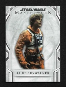 2018 Topps Star Wars Masterwork Base Short Prints SP #101 Luke Skywalker - Picture 1 of 1