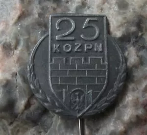 Vintage Konin Football Association Poland Polish Football Anniversary Pin Badge - Picture 1 of 2