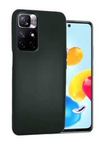 Funda Xiaomi Redmi Note 11 / 11S (5G) Carcasa Gel TPU Silicona PTG Negro - Imagen 1 de 11
