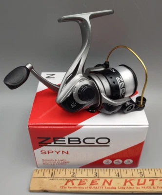NEW Zebco Spyn Size 10 Spinning Reel Smooth & Light - Image 1 of 4