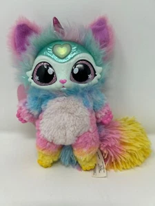 Muñeca de peluche Magic Mixies Rainbow Fox unicornio niebla mágica mascota probada/funciona - Imagen 1 de 4