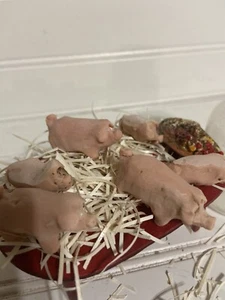 set of 6 pigs in a jar - Picture 1 of 4