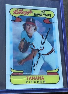 1978 Kellogg's 3-D Super Stars Baseball Card #54 Frank Tanana California Angels