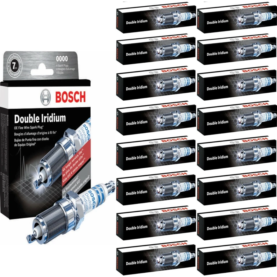 16 piezas bujías Bosch doble iridio para Bugatti Veyron 2006 16,4 W16-8,0 L Foto 1 de 4