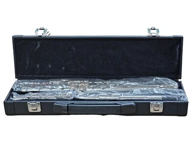 BRAND NEW PRO MARCHING BAND STUDENT/INTERMEDIATE SILVER CONCERT FLUTE-KEY OF C - Image 1 of 4