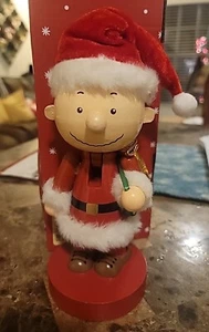 Peanuts Santa Cascanueces 2016 rojo Charlie marrón - Imagen 1 de 4