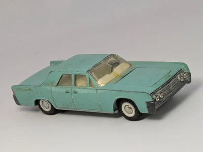 Vintage Tekno Denmark #829 FORD LINCOLN CONTINENTAL Blue 1:43 Diecast - Image 1 of 4