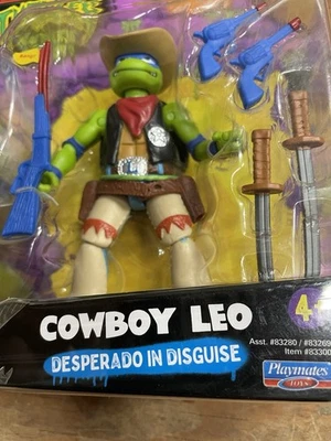 Teenage Mutant Ninja Turtles Mutant Mayhem Cowboy Leo Desperado In Disguise 2023 - Image 1 of 4