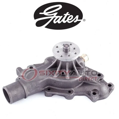 Gates Engine Water Pump for 1996-1997 GMC C1500 6.5L V8 - Coolant Antifreeze cq Foto 1 de 4