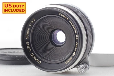 Late [ Near MINT ] Canon 28mm f3.5 Lens For LTM L39 Leica Screw Mount From JAPAN - image 1 of 4