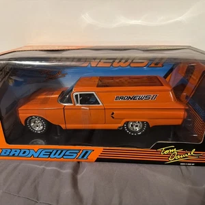 JOHNNY LIGHTNING TOM DANIEL'S BAD NEWS II ORANGE 1:18 DIECAST Sealed New - Picture 1 of 9